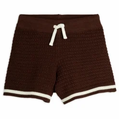 Short Crochet Coton Bio | Marron