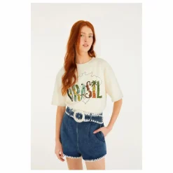 Short Crochet Denim | Bleu