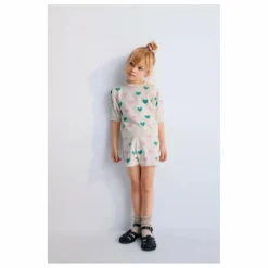 Short Cœurs Oia Coton Bio | Ecru