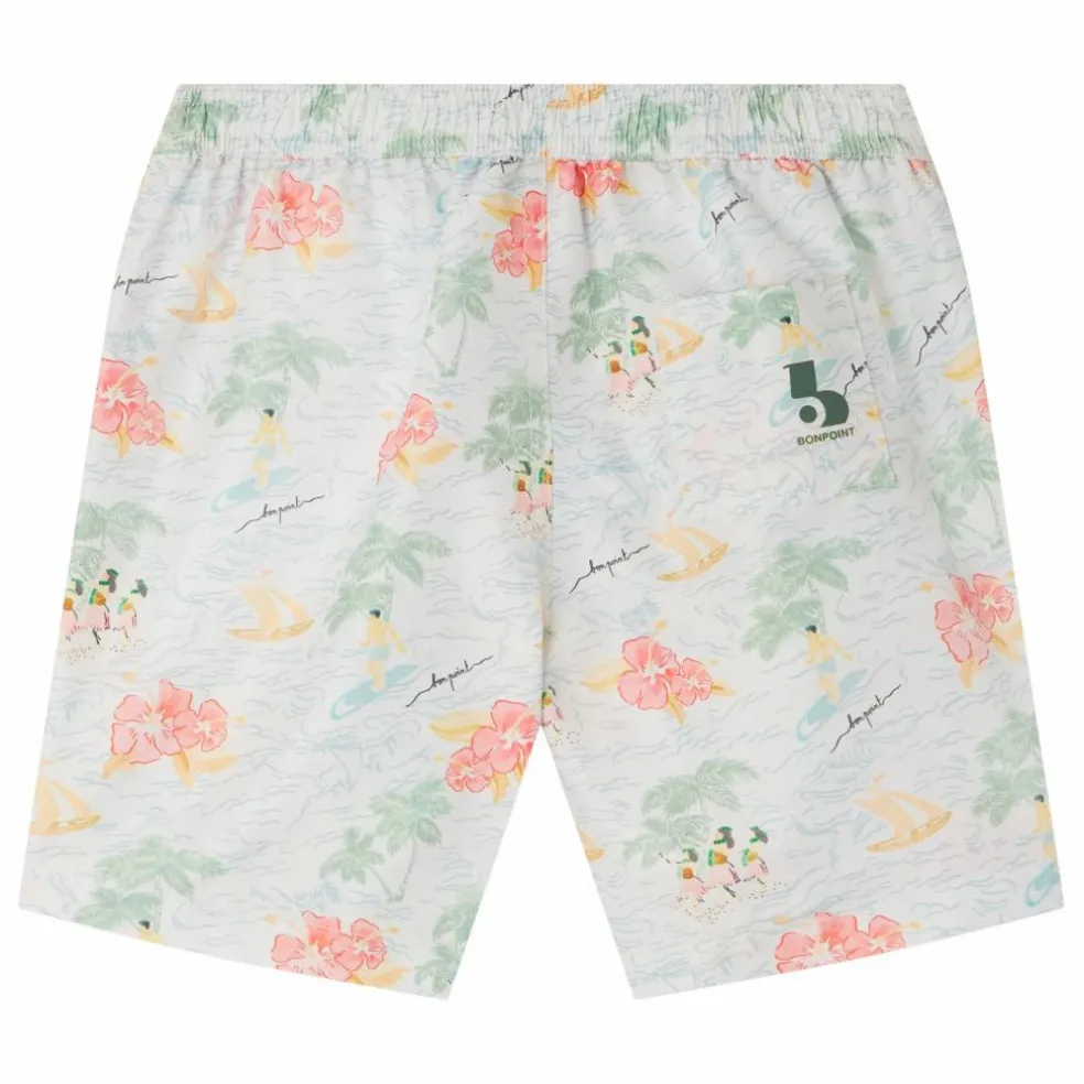 Short de Bain Ariel | Ecru