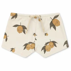 Short de Bain Aster Citron Fibres Recyclées | Ecru