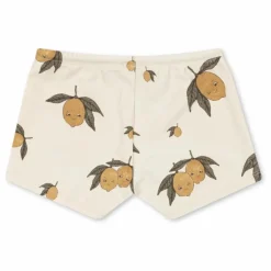 Short de Bain Aster Citron Fibres Recyclées | Ecru
