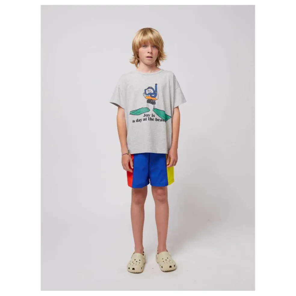 Short de Bain Colorblock | Bleu
