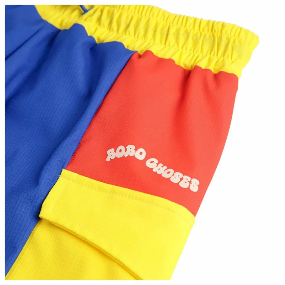 Short de Bain Colorblock | Bleu