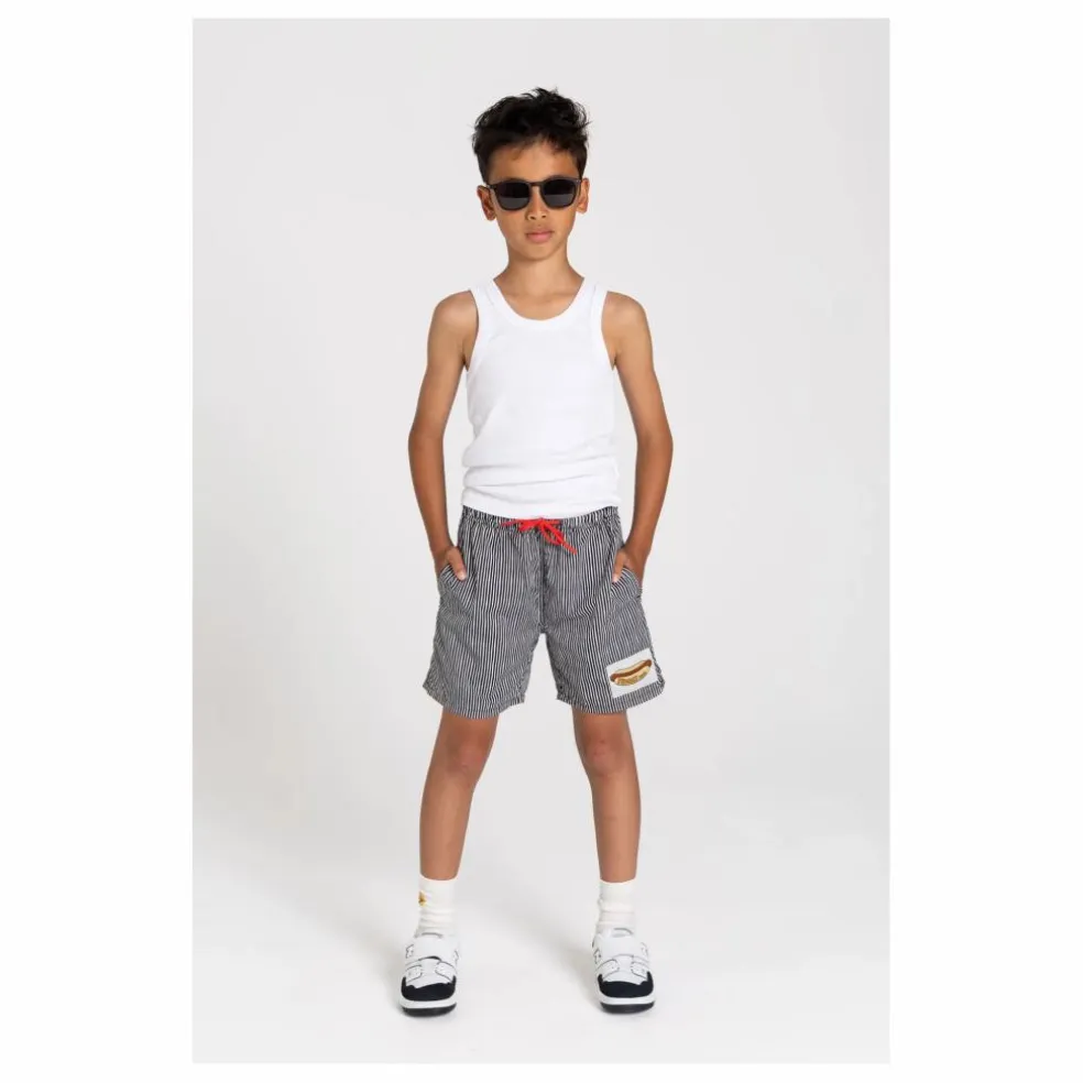 Short de Bain Freeboy | Noir