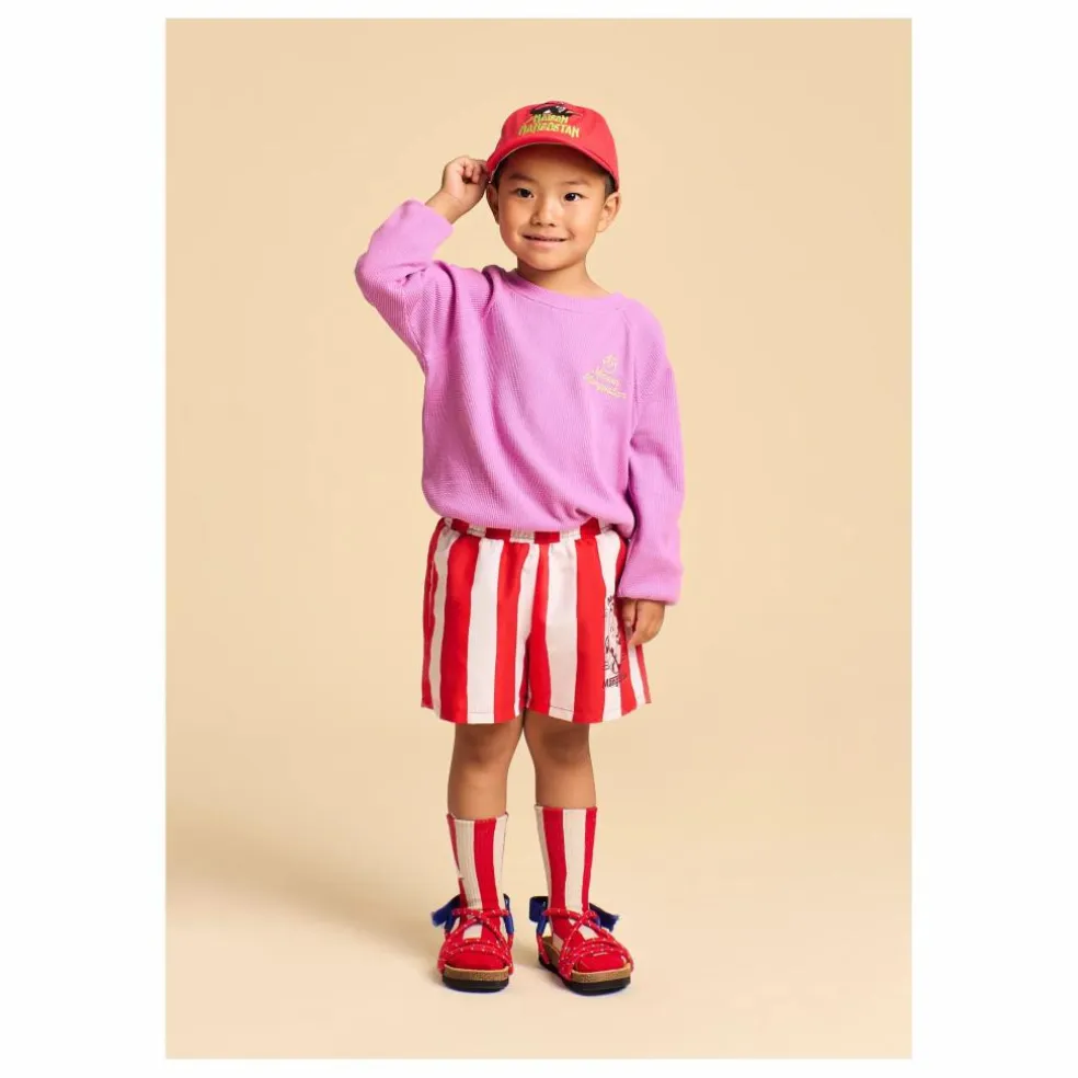 Short de Bain Hot Fibres Recyclées | Rouge