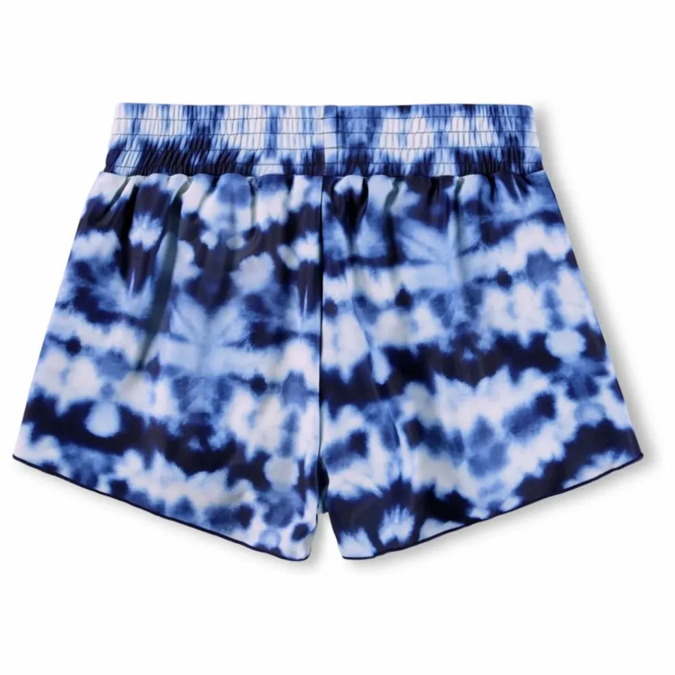 Short de Bain Nicci Tie and Dye Fibres Recyclées | Bleu marine