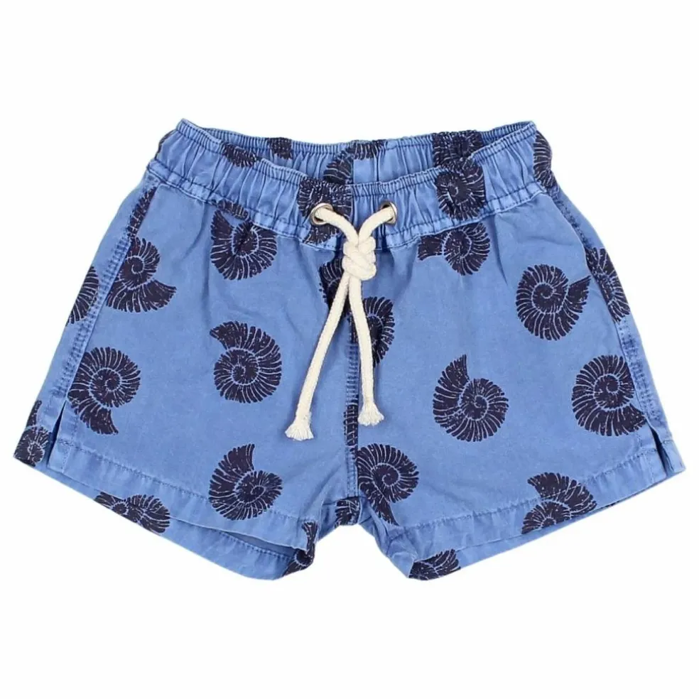 Short de Bain Sea Bébé Coton Bio | Bleu indigo