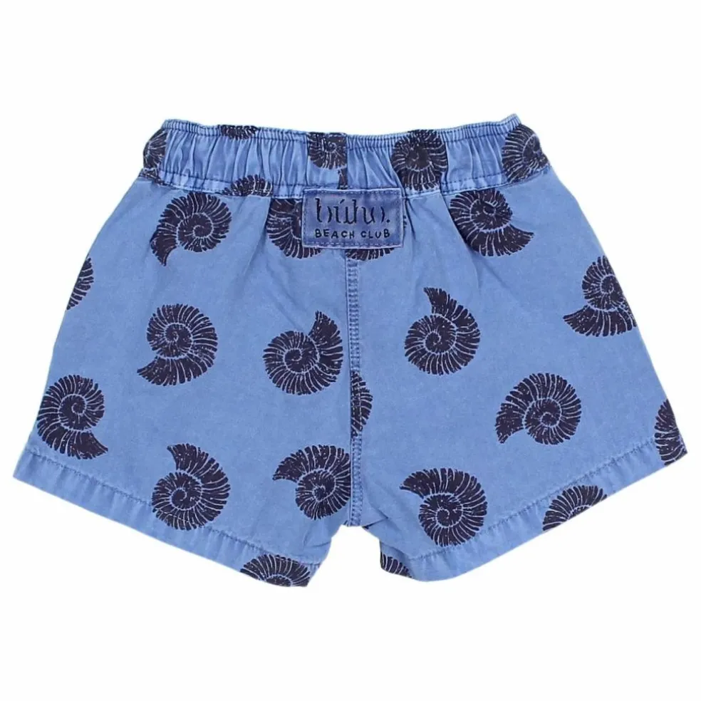 Short de Bain Sea Bébé Coton Bio | Bleu indigo