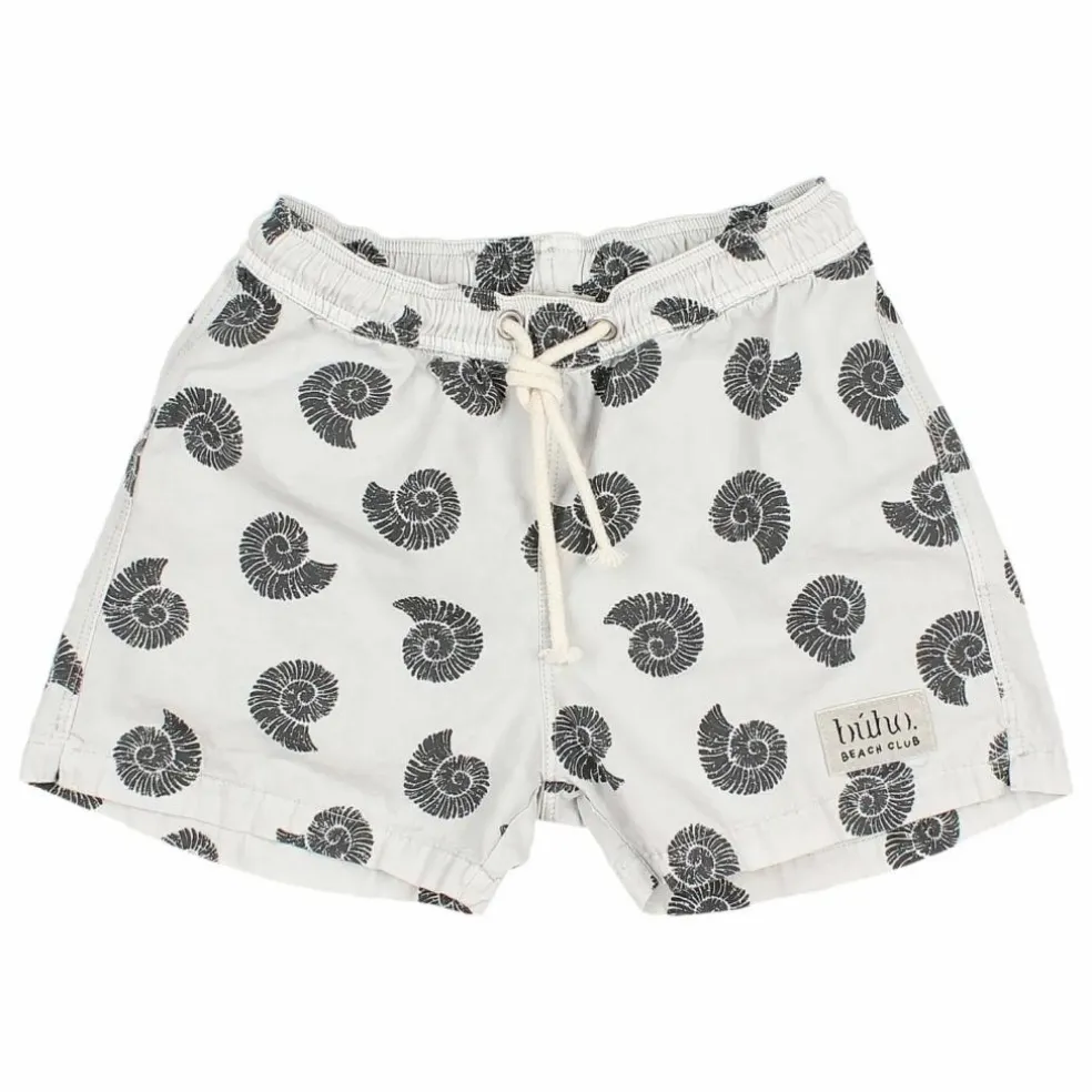 Short de Bain Sea Coton Bio | Gris clair