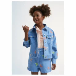 Short en Jean Burbank Papillon | Bleu