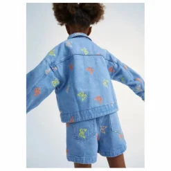 Short en Jean Burbank Papillon | Bleu