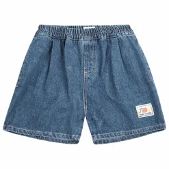 Short en Jean Coton Bio | Bleu