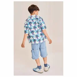 Short en Jean Fred | Bleu