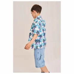 Short en Jean Fred | Bleu