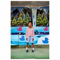 Short Fiorenzo Lin | Bleu