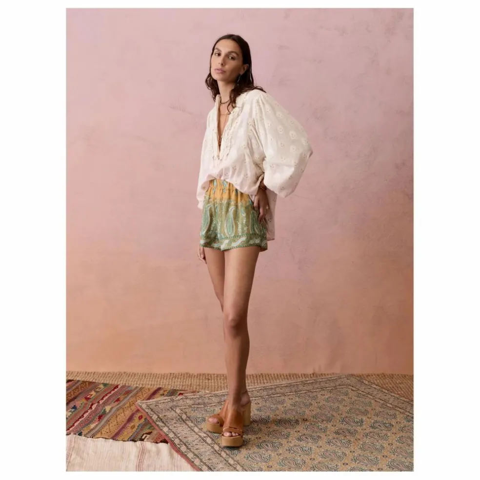Short Lucent Lin | Vert