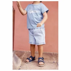 Short Lyon Chambray | Bleu jean