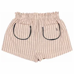 Short Rayures | Rose pâle