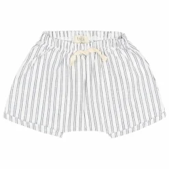 Short Rayures Bébé | Blanc