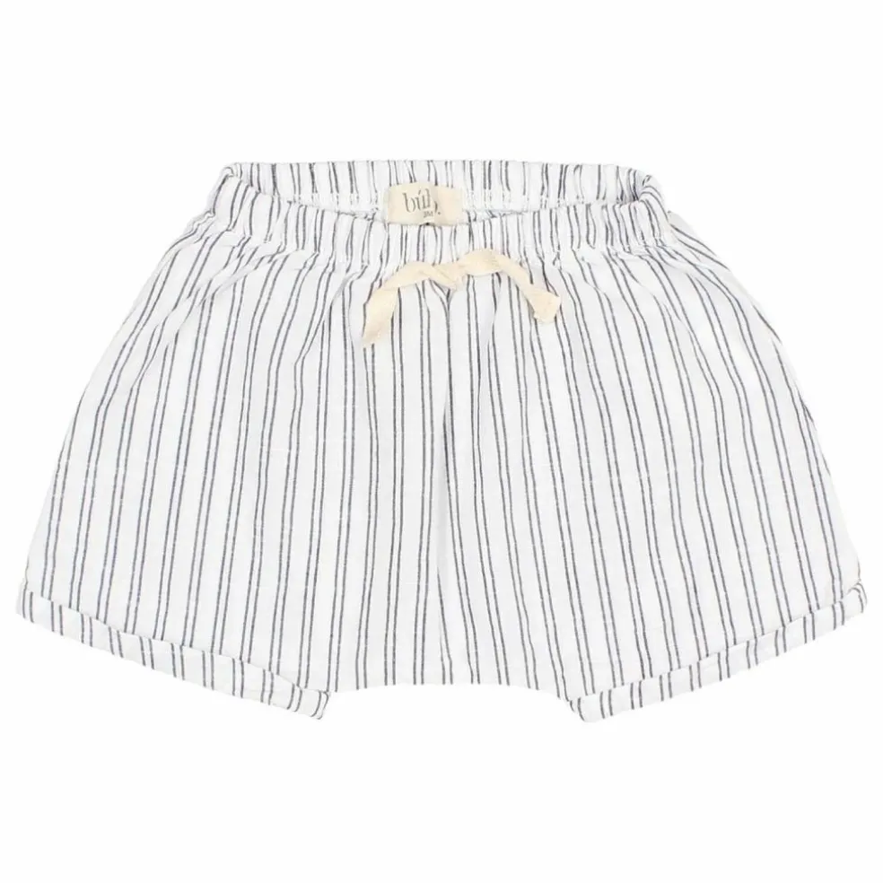 Short Rayures Bébé | Blanc