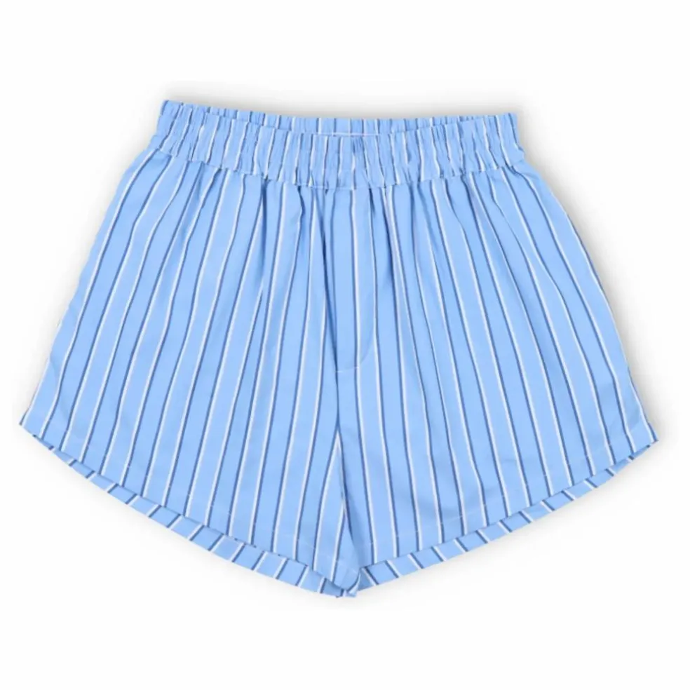 Short Rayures Hebe | Bleu