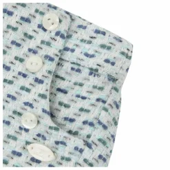 Short Revers Tweed | Vert d'eau