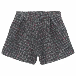 Short Tweed | Gris foncé