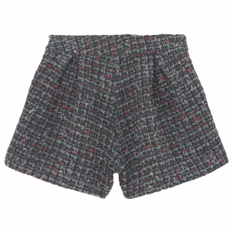 Short Tweed | Gris foncé