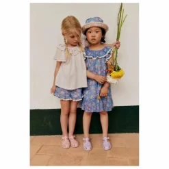 Short Vallaloid Coton Bio | Bleu