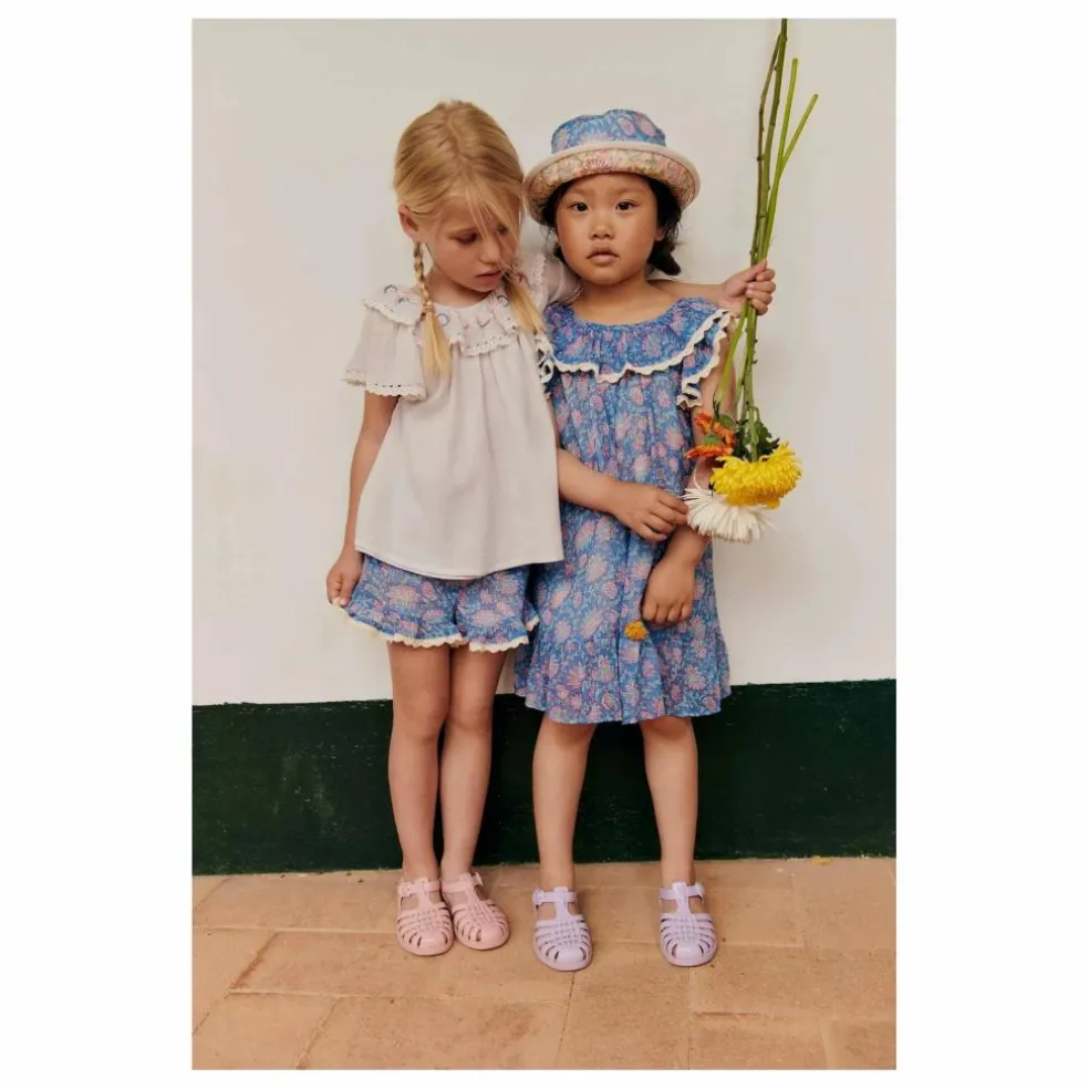 Short Vallaloid Coton Bio | Bleu