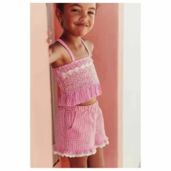 Short Vallaloid Coton Bio | Rose bonbon