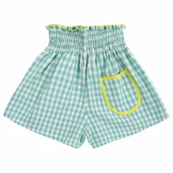 Short Vichy | Bleu Clair