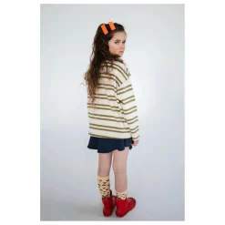 Short Volants Coton Bio | Bleu nuit