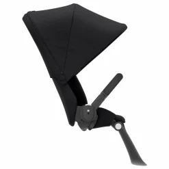 Siège supplémentaire pour poussette Gazelle S châssis noir | Noir
