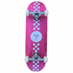 Skateboard Sunny Damier | Rose