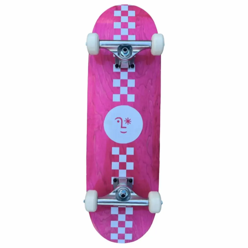 Skateboard Sunny Damier | Rose