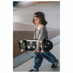 Skateboard Sunny Stars | Noir