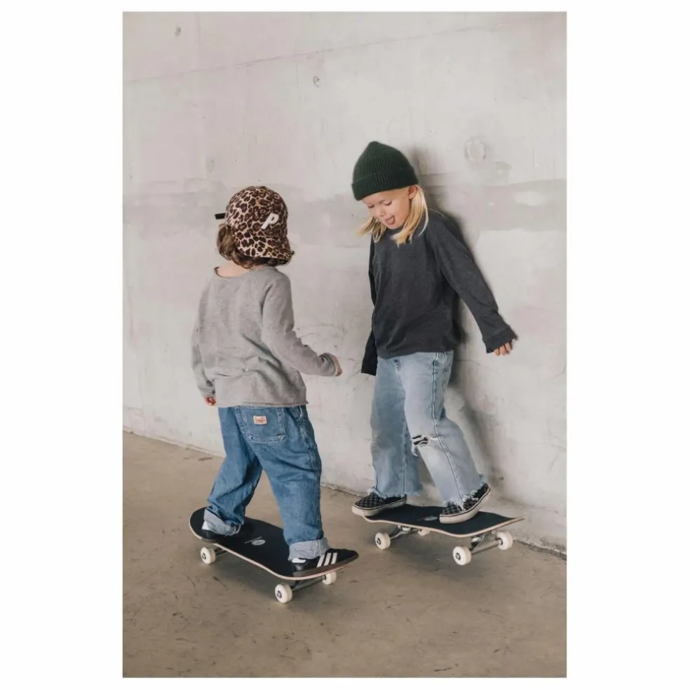 Skateboard Sunny Stars | Noir