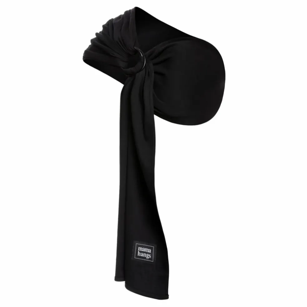 Sling en coton bio | Noir