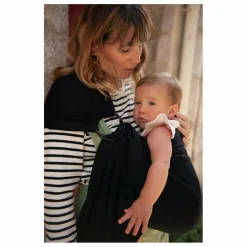Sling en coton bio | Noir