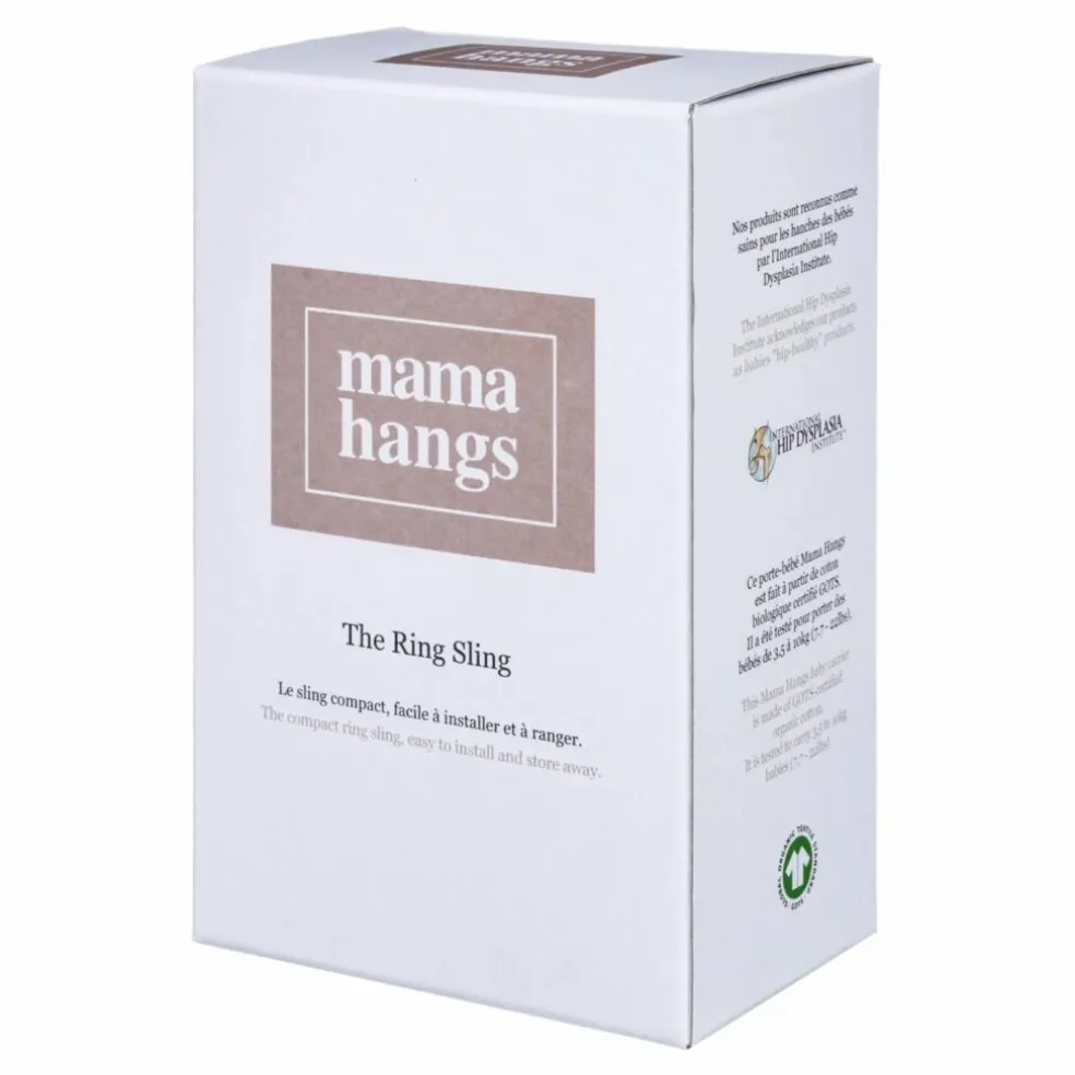 Sling en coton bio | Noir