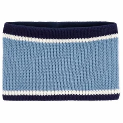 Snood Maille Rayé | Bleu