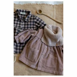 Snood Tricot Bo | Rose pâle