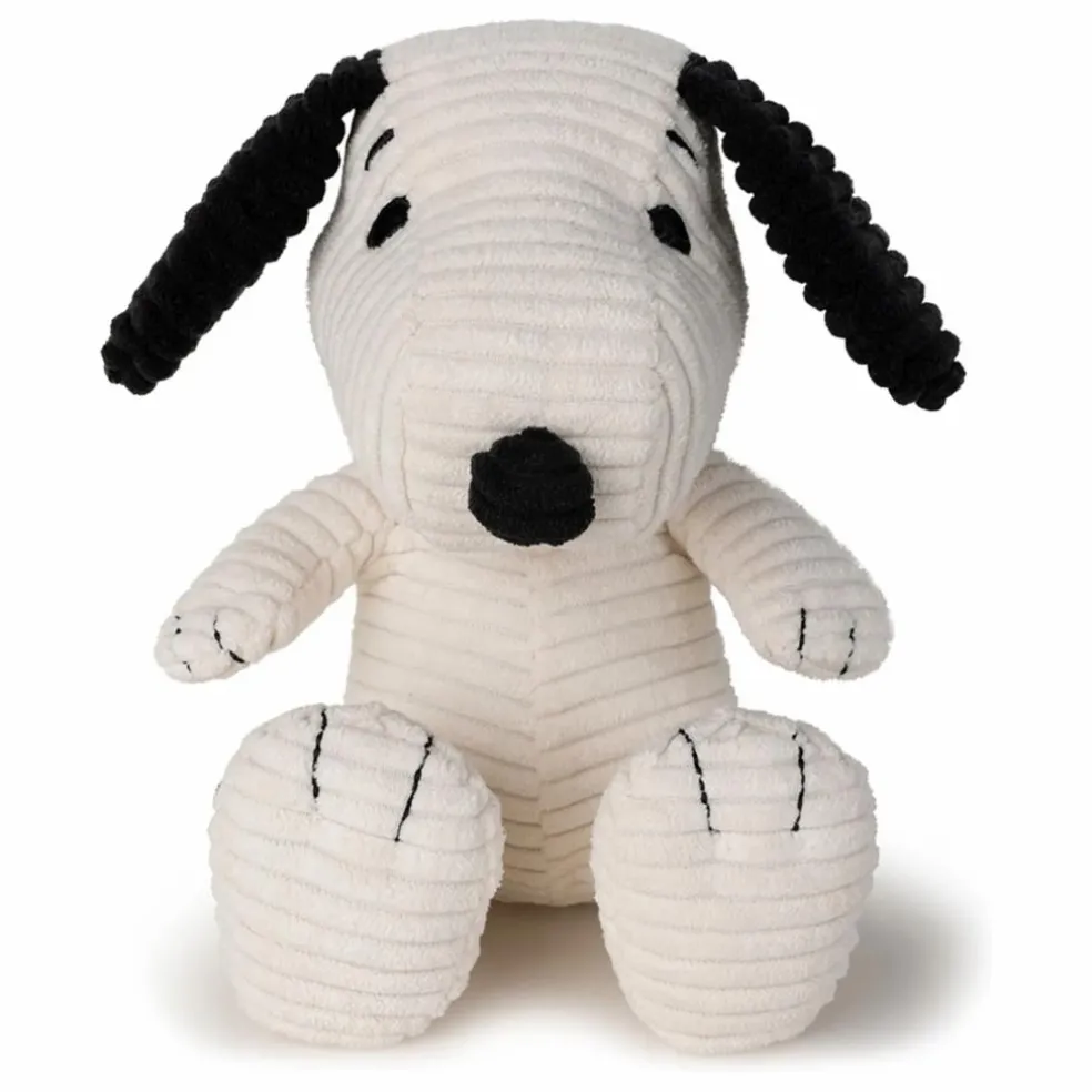 SNOOPY - Peluche Snoopy en velours côtelé