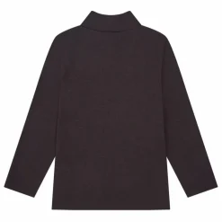 Sous Pull Fille Manches Longues Jersey Laine | Noir