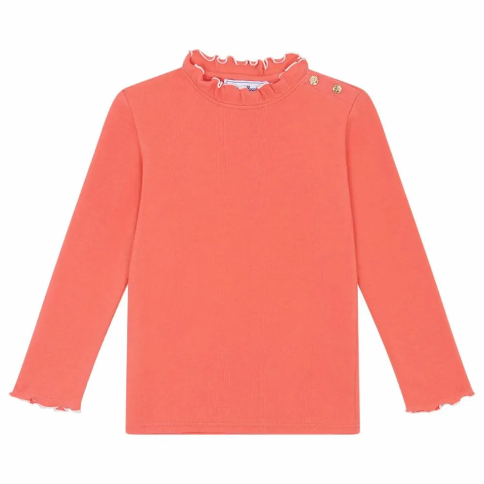 Sous-Pull Côtelé | Corail