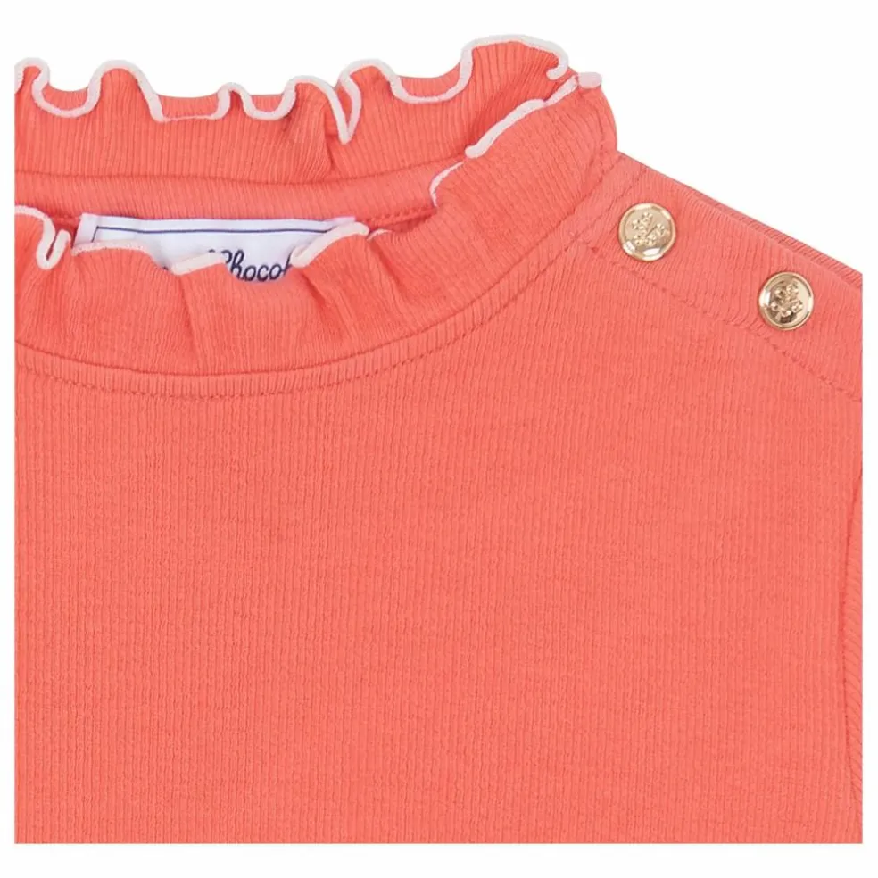 Sous-Pull Côtelé | Corail