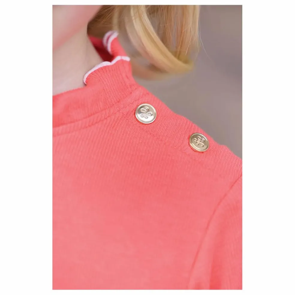Sous-Pull Côtelé | Corail