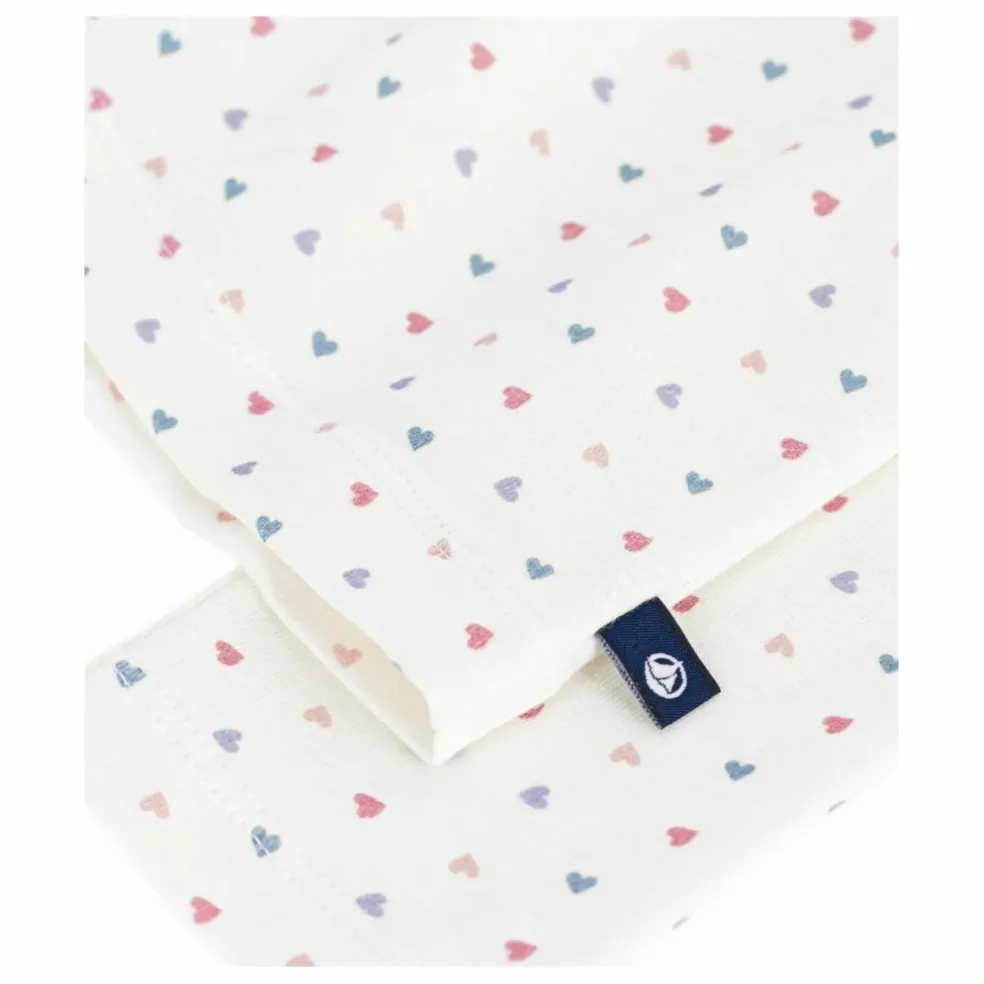 Sous-Pull Cœurs Coton Bio | Ecru